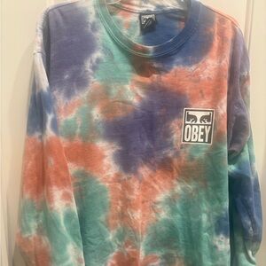 Obey long sleeve shirt